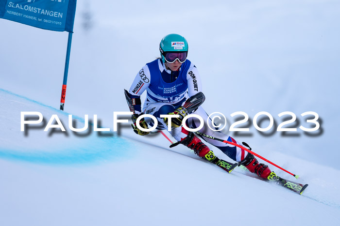 FIS Riesenslalom, Damen, Bayerische  + Jugendmeistersachaft 09.02.2023