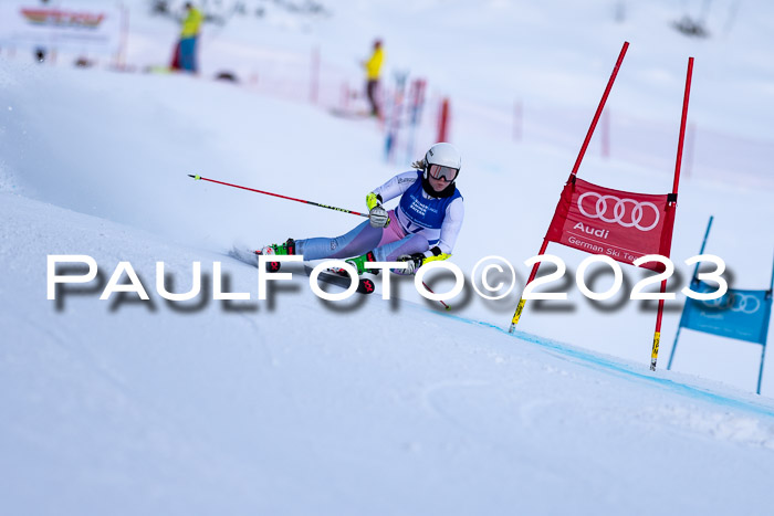 FIS Riesenslalom, Damen, Bayerische  + Jugendmeistersachaft 09.02.2023
