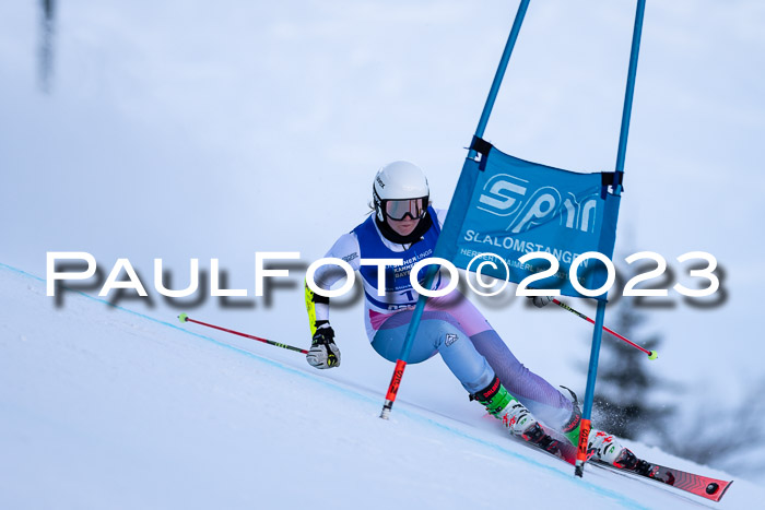 FIS Riesenslalom, Damen, Bayerische  + Jugendmeistersachaft 09.02.2023