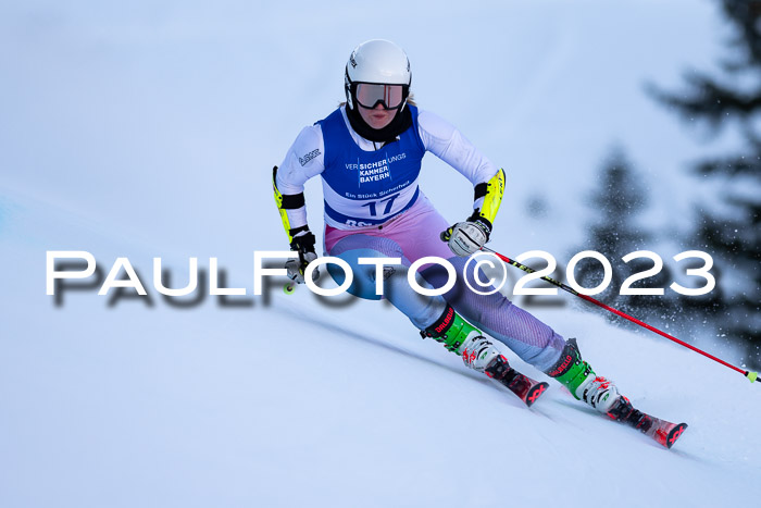 FIS Riesenslalom, Damen, Bayerische  + Jugendmeistersachaft 09.02.2023
