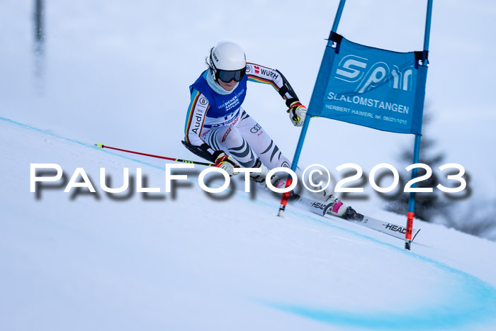 FIS Riesenslalom, Damen, Bayerische  + Jugendmeistersachaft 09.02.2023