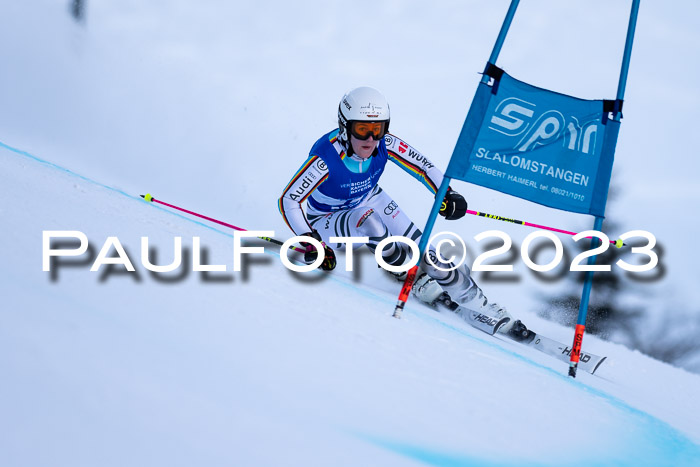 FIS Riesenslalom, Damen, Bayerische  + Jugendmeistersachaft 09.02.2023