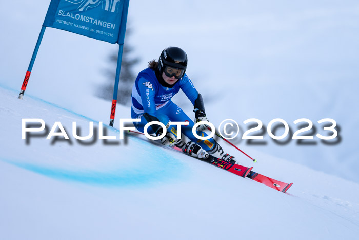 FIS Riesenslalom, Damen, Bayerische  + Jugendmeistersachaft 09.02.2023