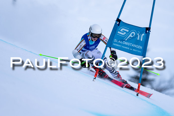 FIS Riesenslalom, Damen, Bayerische  + Jugendmeistersachaft 09.02.2023