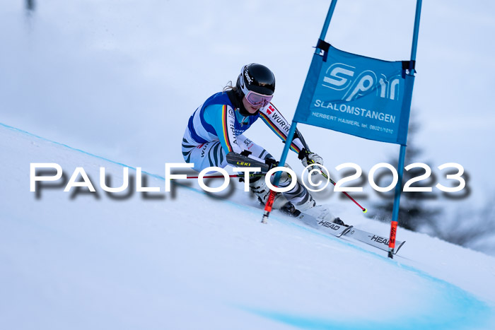 FIS Riesenslalom, Damen, Bayerische  + Jugendmeistersachaft 09.02.2023