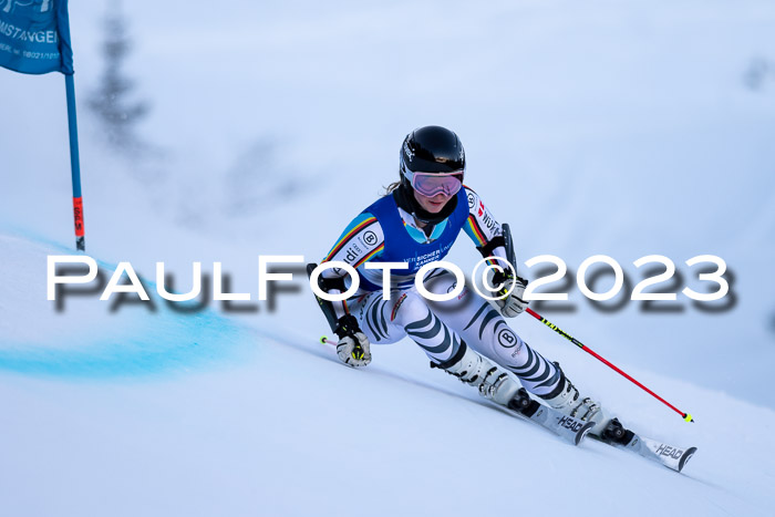 FIS Riesenslalom, Damen, Bayerische  + Jugendmeistersachaft 09.02.2023