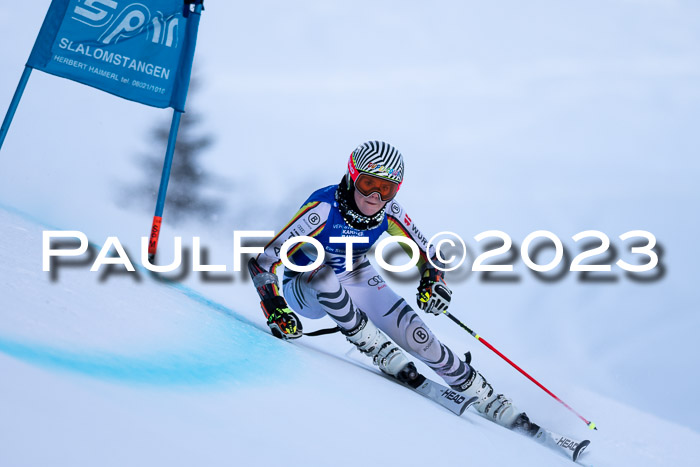 FIS Riesenslalom, Damen, Bayerische  + Jugendmeistersachaft 09.02.2023