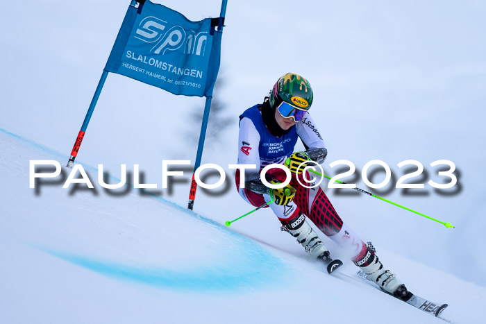 FIS Riesenslalom, Damen, Bayerische  + Jugendmeistersachaft 09.02.2023