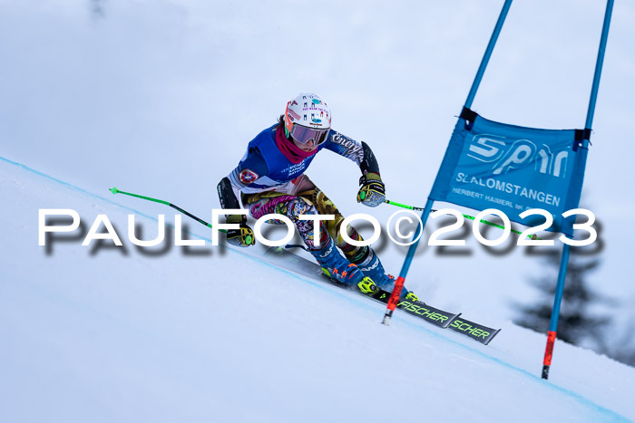 FIS Riesenslalom, Damen, Bayerische  + Jugendmeistersachaft 09.02.2023