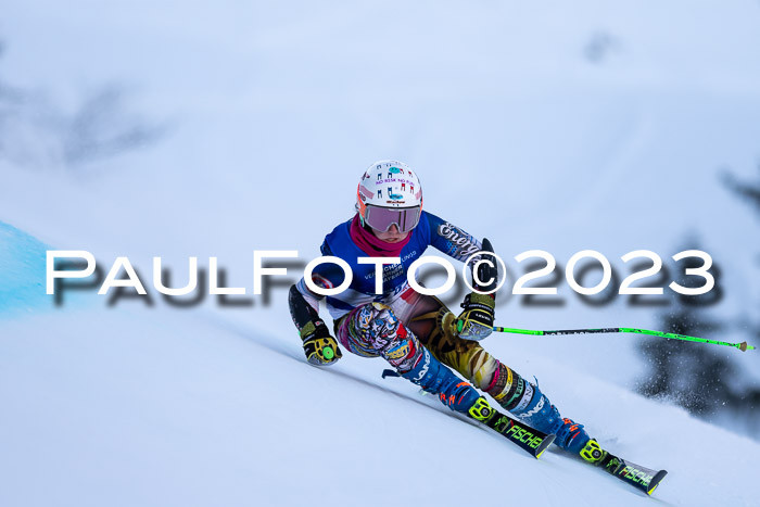 FIS Riesenslalom, Damen, Bayerische  + Jugendmeistersachaft 09.02.2023
