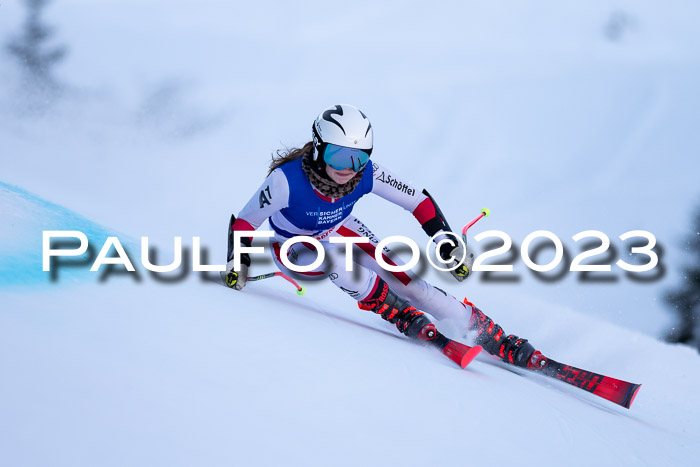 FIS Riesenslalom, Damen, Bayerische  + Jugendmeistersachaft 09.02.2023