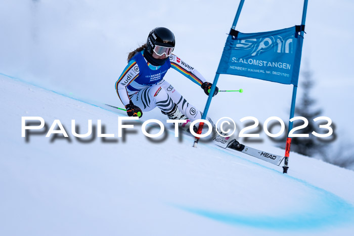 FIS Riesenslalom, Damen, Bayerische  + Jugendmeistersachaft 09.02.2023