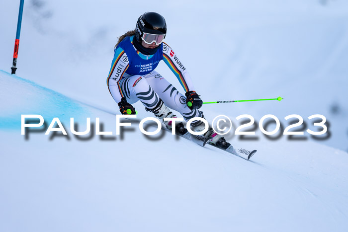 FIS Riesenslalom, Damen, Bayerische  + Jugendmeistersachaft 09.02.2023