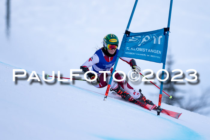 FIS Riesenslalom, Damen, Bayerische  + Jugendmeistersachaft 09.02.2023