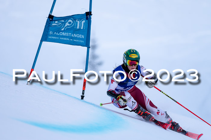 FIS Riesenslalom, Damen, Bayerische  + Jugendmeistersachaft 09.02.2023