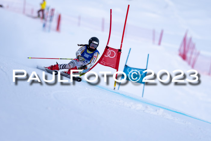 FIS Riesenslalom, Damen, Bayerische  + Jugendmeistersachaft 09.02.2023