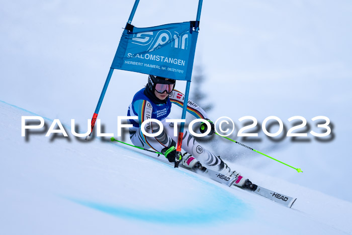 FIS Riesenslalom, Damen, Bayerische  + Jugendmeistersachaft 09.02.2023