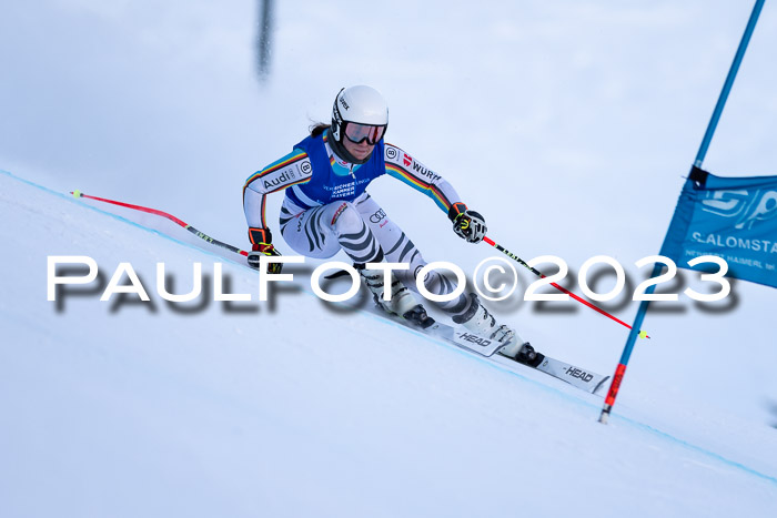 FIS Riesenslalom, Damen, Bayerische  + Jugendmeistersachaft 09.02.2023