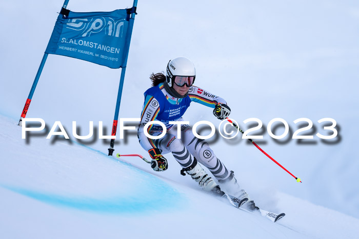 FIS Riesenslalom, Damen, Bayerische  + Jugendmeistersachaft 09.02.2023