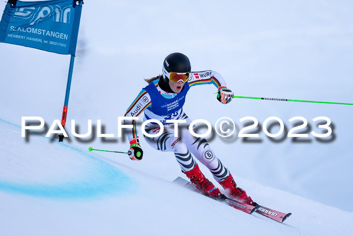 FIS Riesenslalom, Damen, Bayerische  + Jugendmeistersachaft 09.02.2023