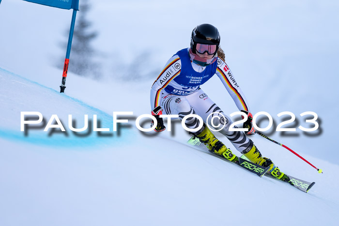 FIS Riesenslalom, Damen, Bayerische  + Jugendmeistersachaft 09.02.2023