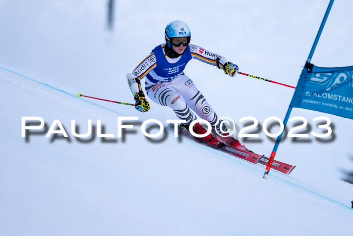 FIS Riesenslalom, Damen, Bayerische  + Jugendmeistersachaft 09.02.2023