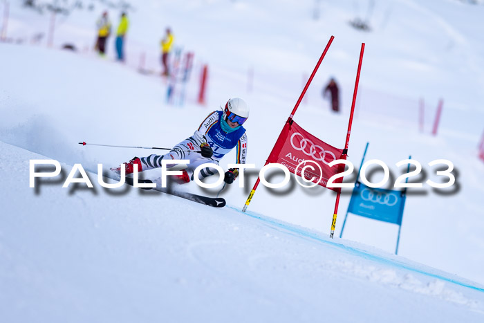 FIS Riesenslalom, Damen, Bayerische  + Jugendmeistersachaft 09.02.2023