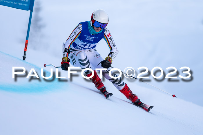 FIS Riesenslalom, Damen, Bayerische  + Jugendmeistersachaft 09.02.2023
