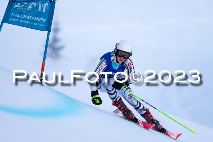 FIS Riesenslalom, Damen, Bayerische  + Jugendmeistersachaft 09.02.2023