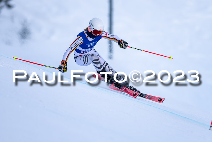 FIS Riesenslalom, Damen, Bayerische  + Jugendmeistersachaft 09.02.2023