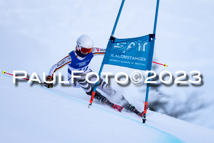FIS Riesenslalom, Damen, Bayerische  + Jugendmeistersachaft 09.02.2023