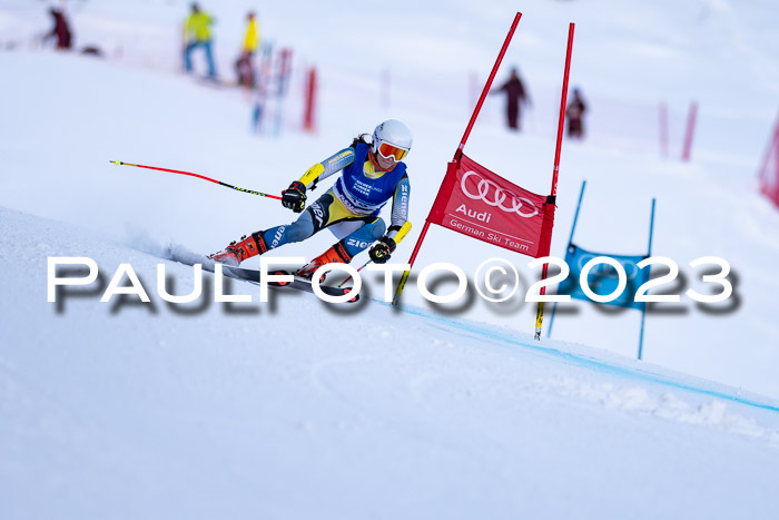 FIS Riesenslalom, Damen, Bayerische  + Jugendmeistersachaft 09.02.2023
