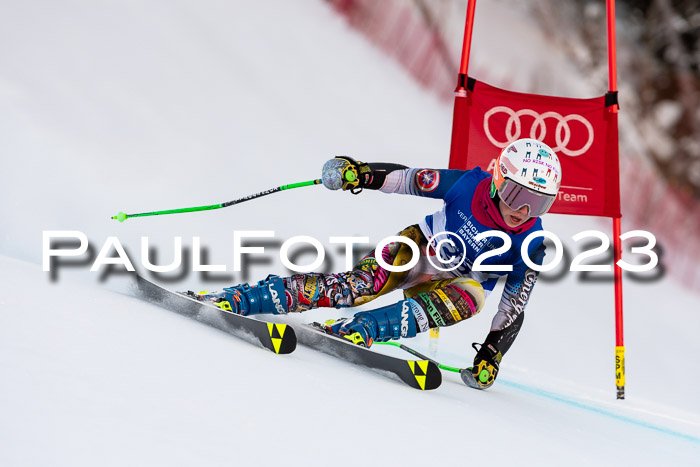 FIS Riesenslalom, Damen, Bayerische  + Jugendmeistersachaft 09.02.2023