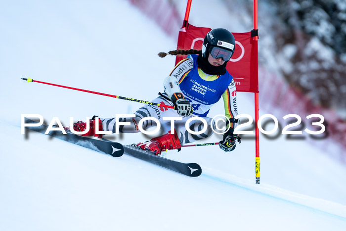 FIS Riesenslalom, Damen, Bayerische  + Jugendmeistersachaft 09.02.2023
