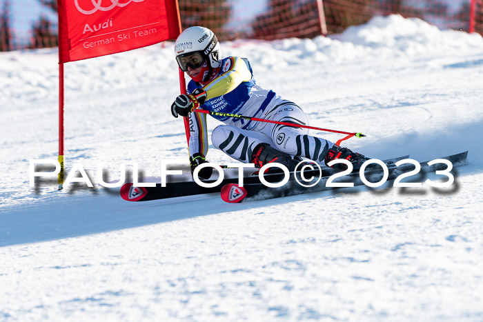 FIS Riesenslalom, Damen, Bayerische  + Jugendmeistersachaft 09.02.2023