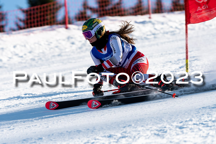 FIS Riesenslalom, Damen, Bayerische  + Jugendmeistersachaft 09.02.2023