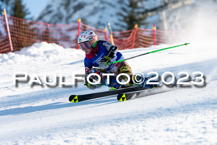 FIS Riesenslalom, Damen, Bayerische  + Jugendmeistersachaft 09.02.2023