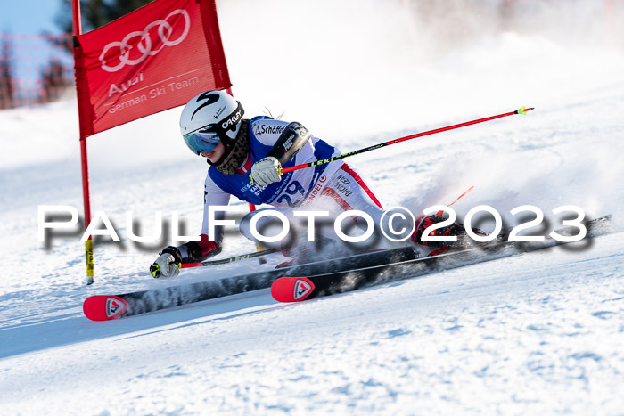 FIS Riesenslalom, Damen, Bayerische  + Jugendmeistersachaft 09.02.2023