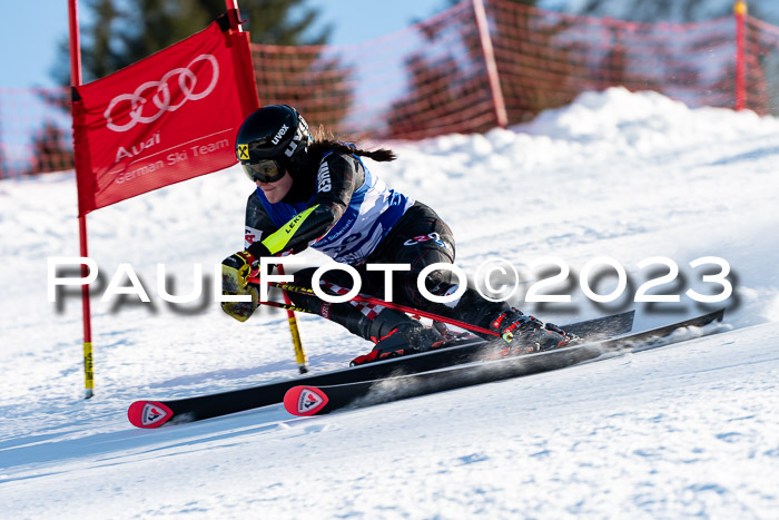 FIS Riesenslalom, Damen, Bayerische  + Jugendmeistersachaft 09.02.2023