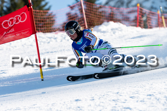 FIS Riesenslalom, Damen, Bayerische  + Jugendmeistersachaft 09.02.2023