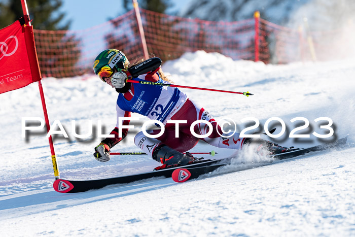 FIS Riesenslalom, Damen, Bayerische  + Jugendmeistersachaft 09.02.2023