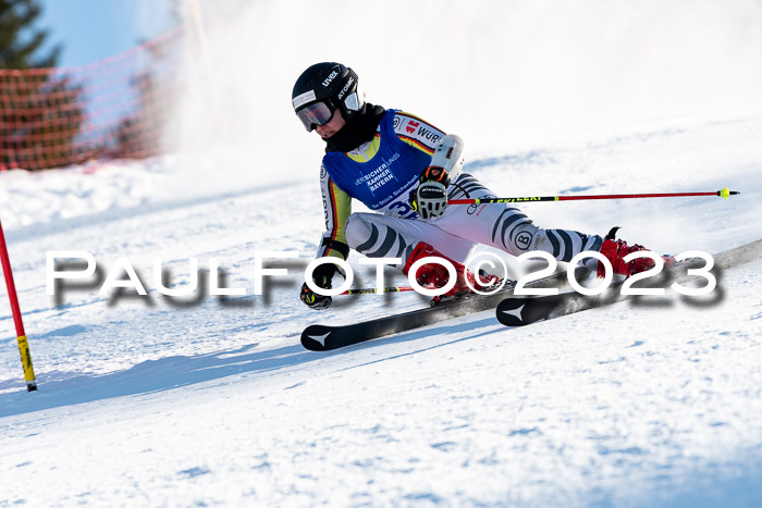 FIS Riesenslalom, Damen, Bayerische  + Jugendmeistersachaft 09.02.2023