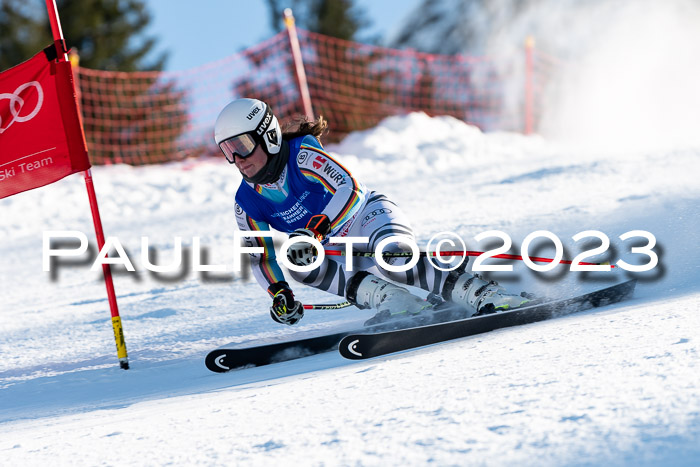 FIS Riesenslalom, Damen, Bayerische  + Jugendmeistersachaft 09.02.2023