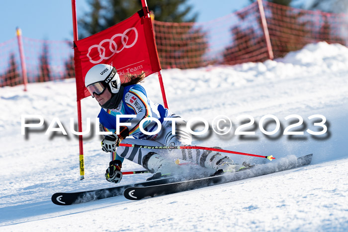 FIS Riesenslalom, Damen, Bayerische  + Jugendmeistersachaft 09.02.2023