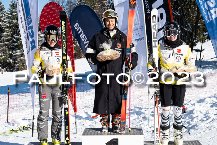 FIS Riesenslalom, Damen, Bayerische  + Jugendmeistersachaft 09.02.2023