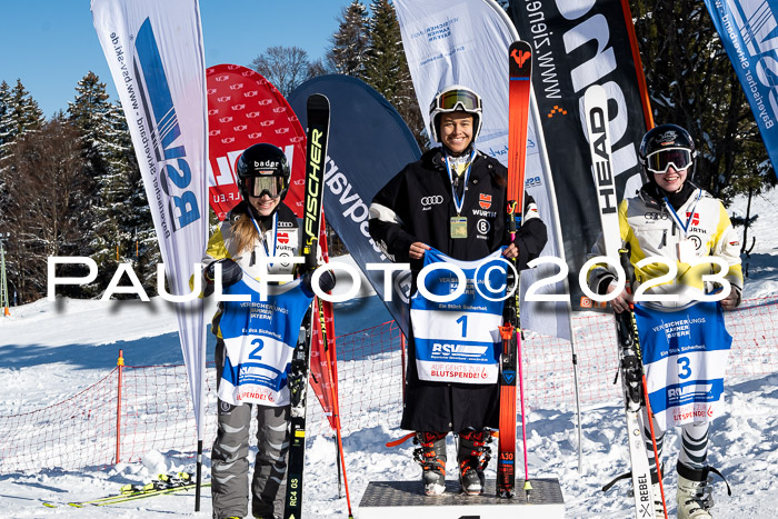 FIS Riesenslalom, Damen, Bayerische  + Jugendmeistersachaft 09.02.2023