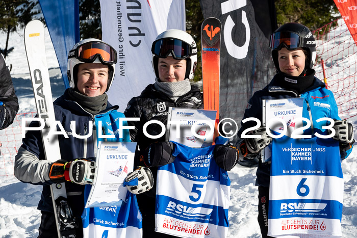 FIS Riesenslalom, Damen, Bayerische  + Jugendmeistersachaft 09.02.2023