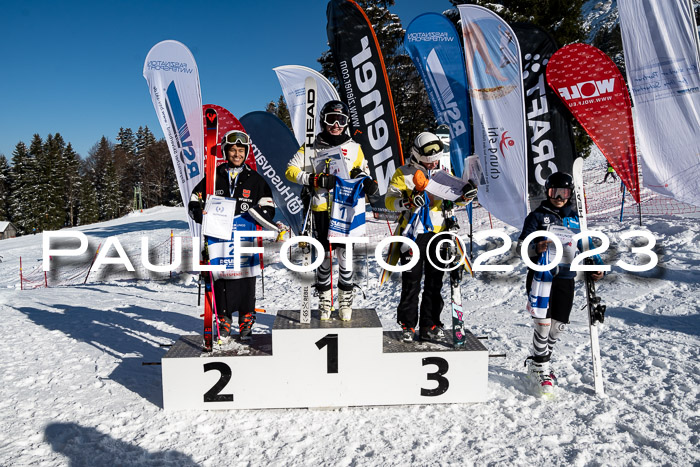 FIS Riesenslalom, Damen, Bayerische  + Jugendmeistersachaft 09.02.2023