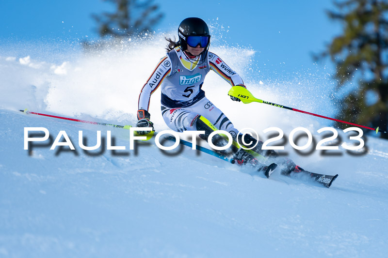 FIS Slalom Damen, Bay. Jugendmeisterschaft, 12.02.2023