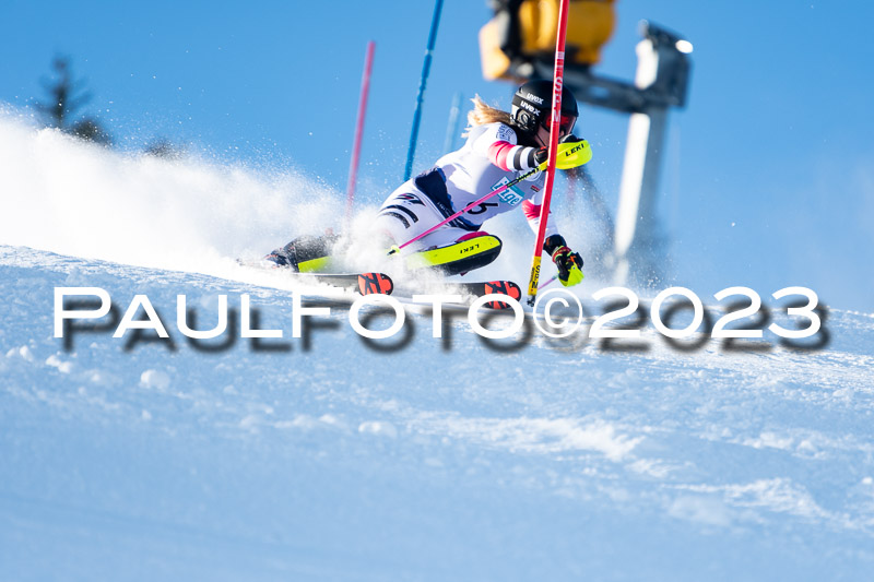 FIS Slalom Damen, Bay. Jugendmeisterschaft, 12.02.2023